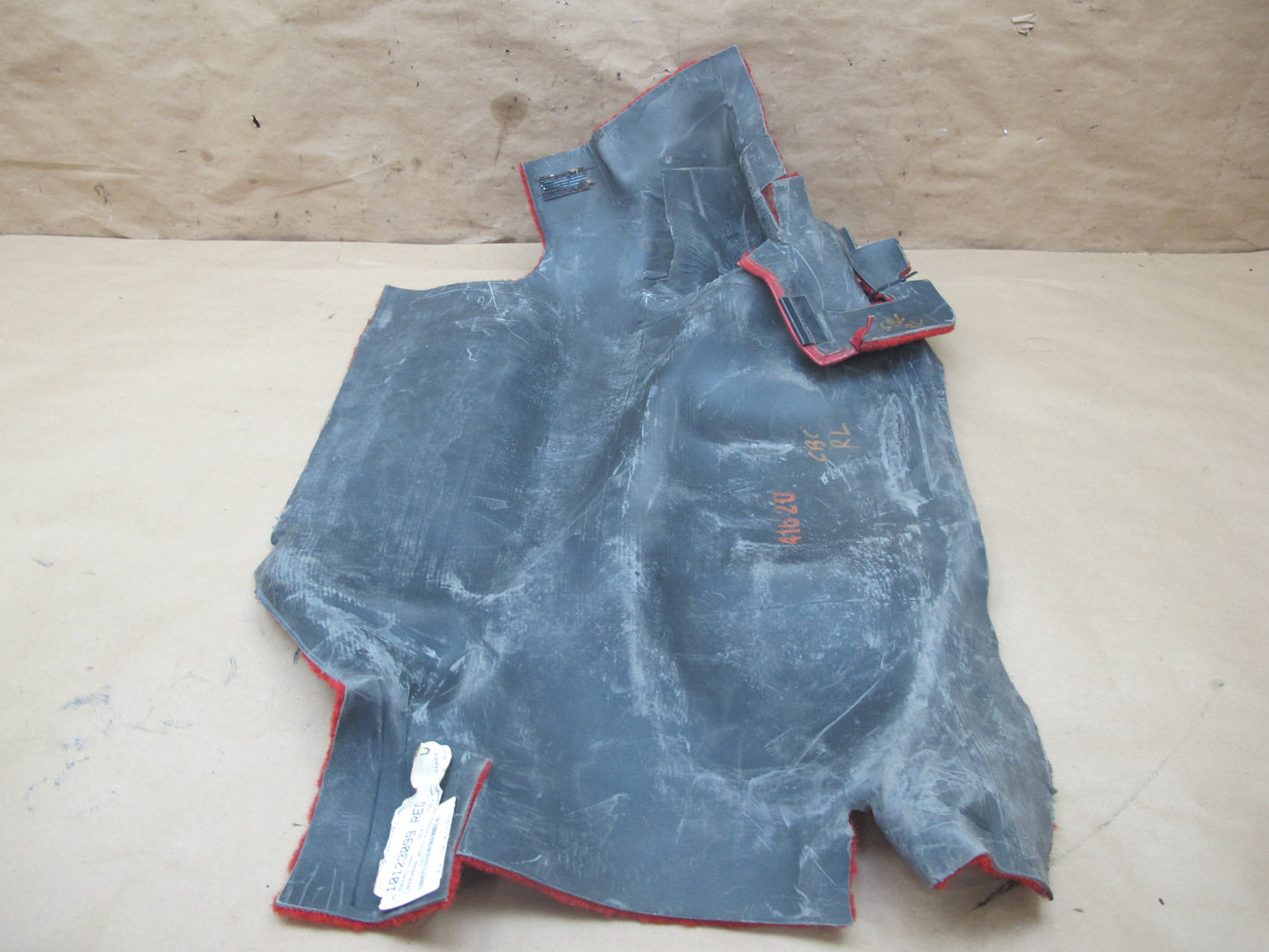90-91 Chevrolet Corvette C4 Convert Cargo Storage Carpet Liner Cover Set OEM