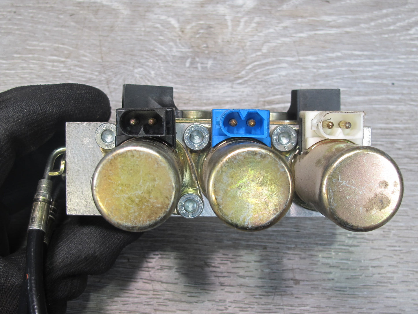 01-06 BMW E46 Convertible TOP Hydraulic Cylinder Pump Valve Block Set OEM