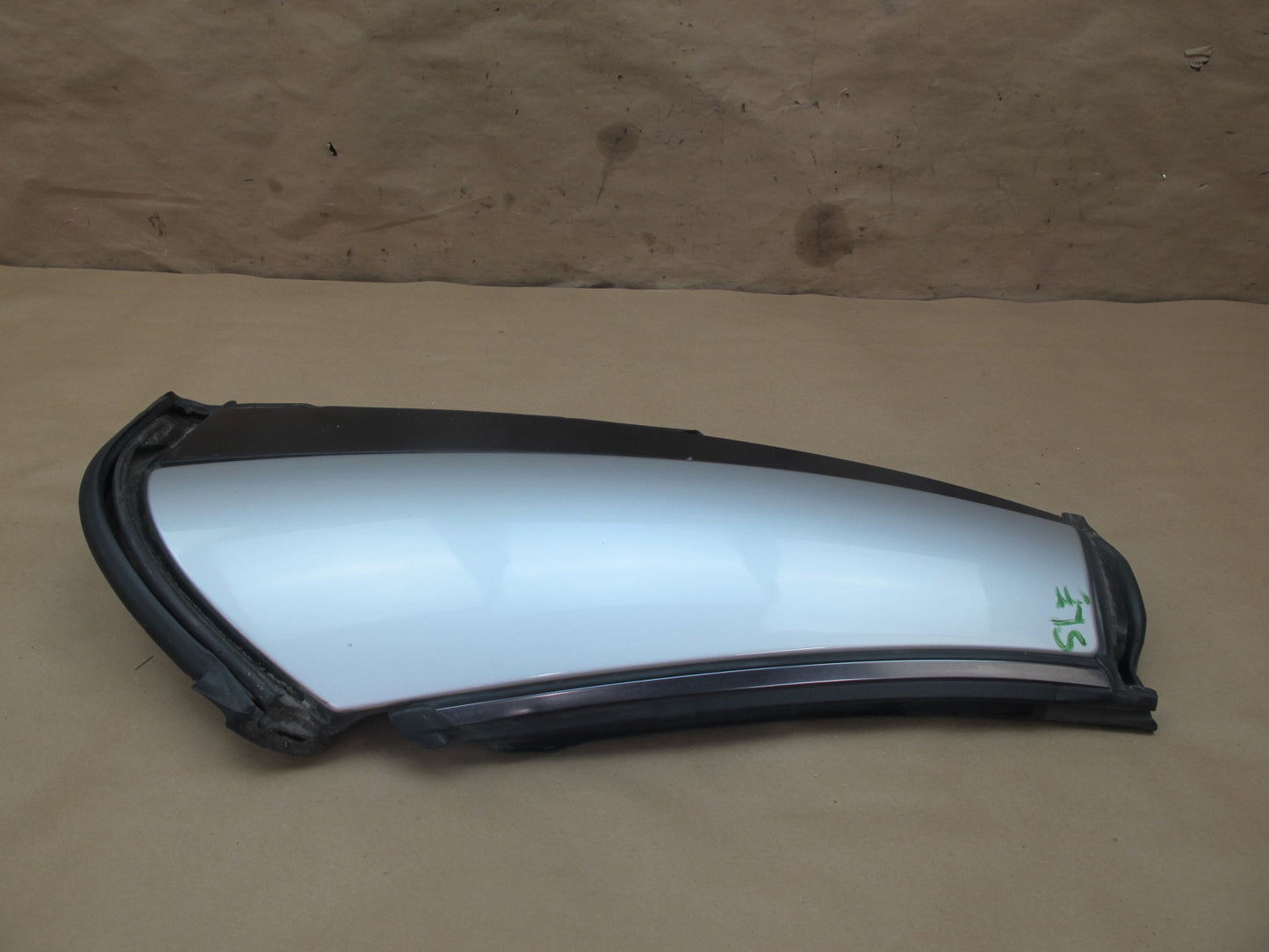 03-12 Mercedes R230 Convertible Rear Right C Pillar Hinge Trim Cover OEM