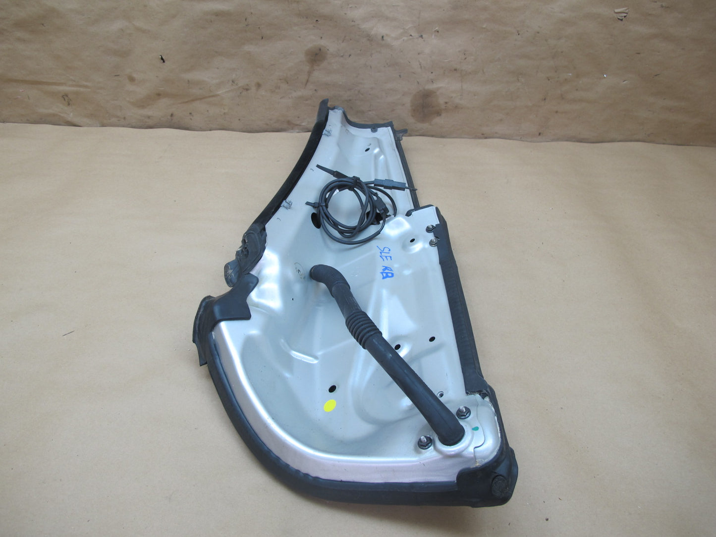 03-12 Mercedes R230 Convertible Rear Right C Pillar Hinge Trim Cover OEM