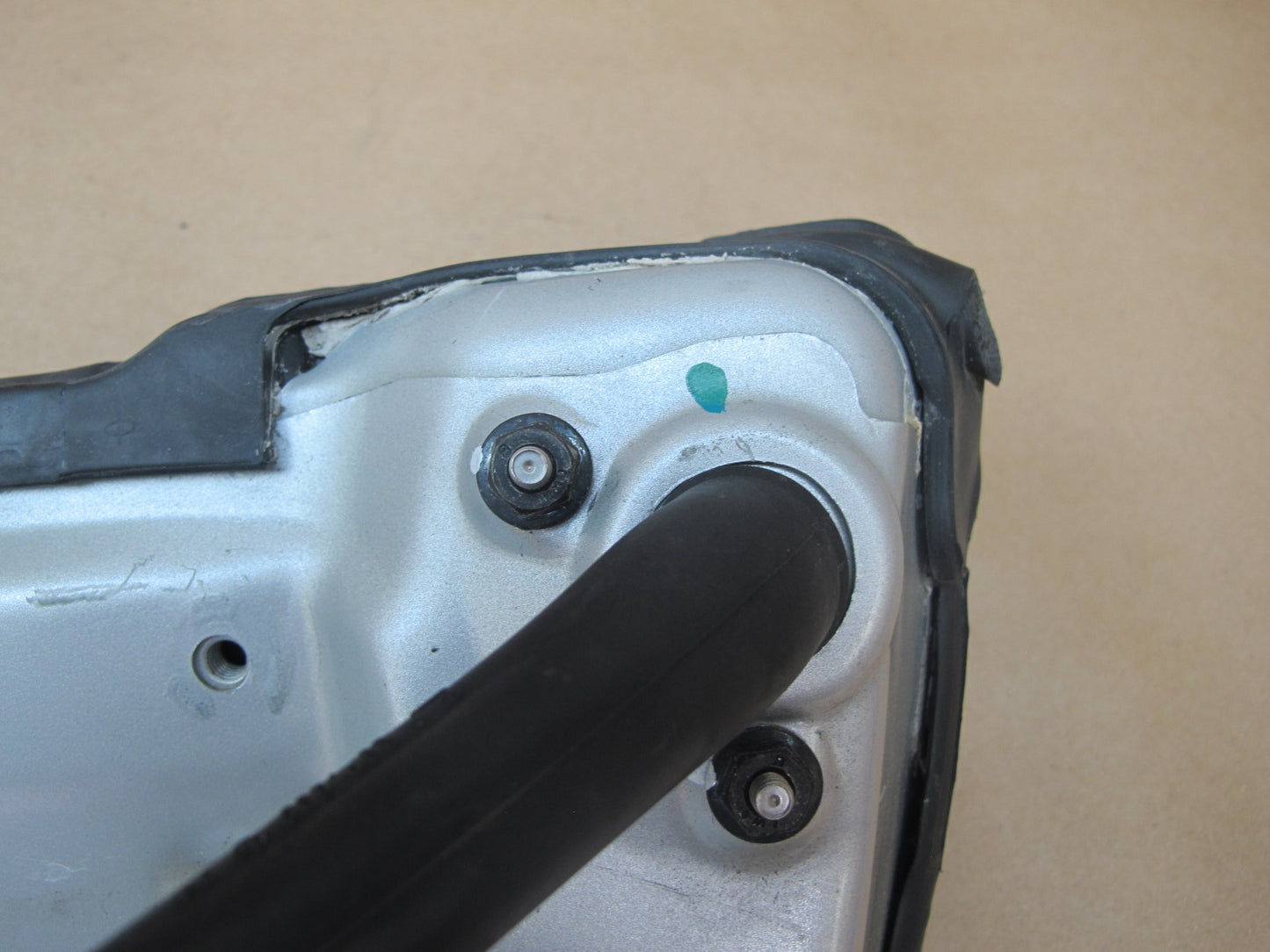 03-12 Mercedes R230 Convertible Rear Right C Pillar Hinge Trim Cover OEM