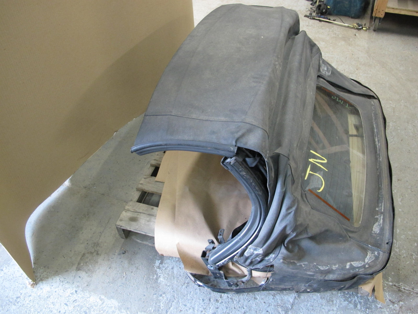 00-05 Toyota MR2 Spyder Soft TOP Roof Cover w Heated Glass & Cover Panel OEM