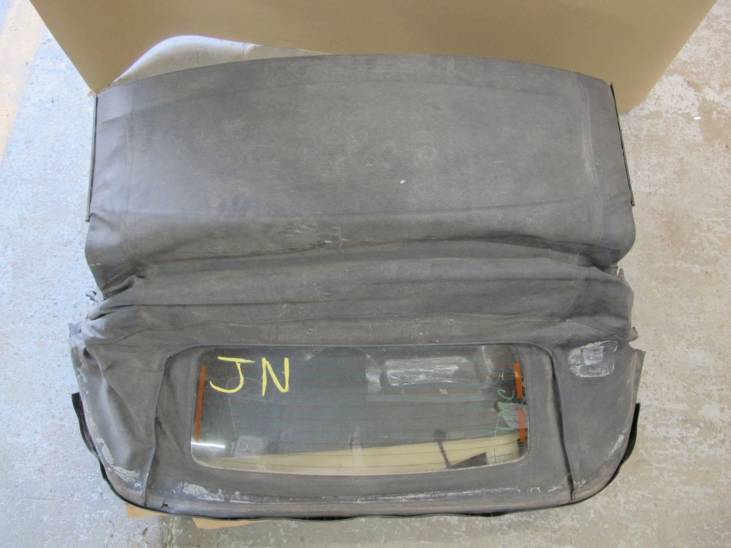 00-05 Toyota MR2 Spyder Soft TOP Roof Cover w Heated Glass & Cover Panel OEM