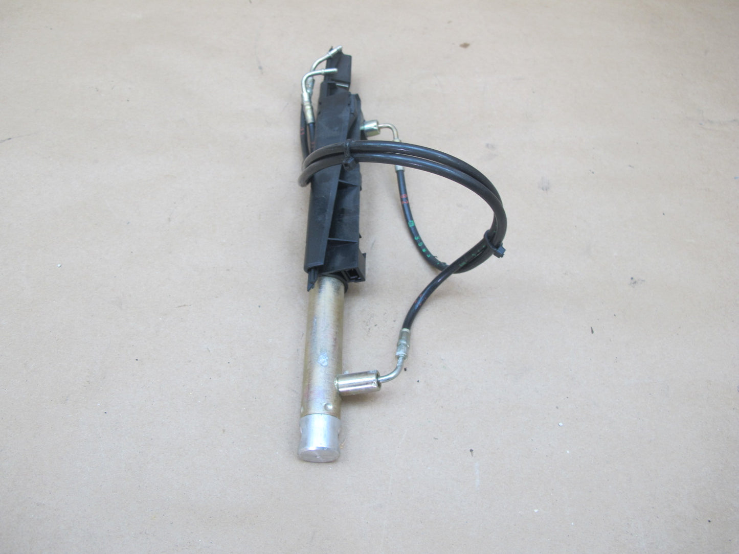 03-12 Mercedes R230 SL Convertible Rear Left Trunk Lift Cylinder w Cable OEM