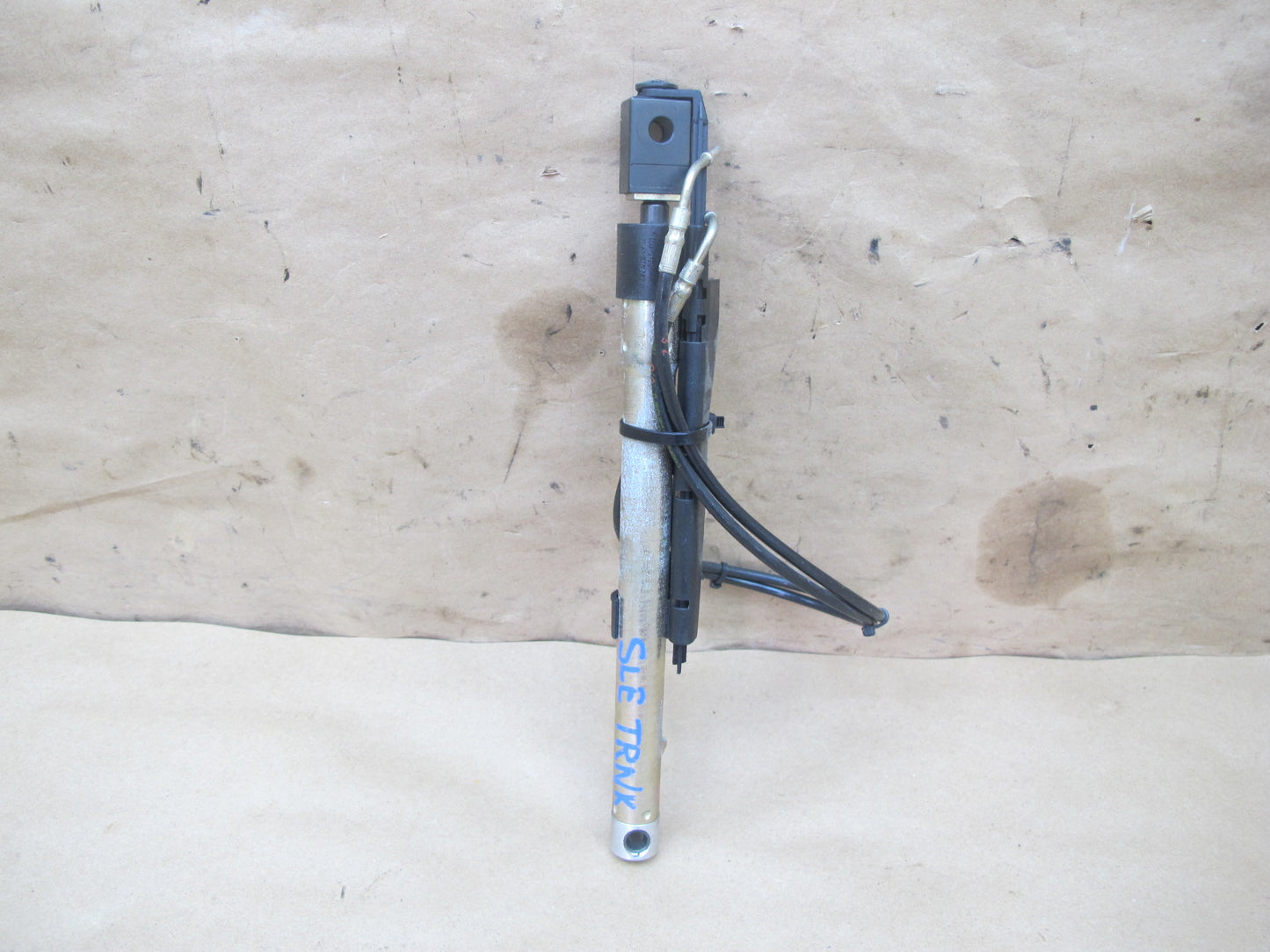 03-12 Mercedes R230 SL Convertible Rear Left Trunk Lift Cylinder w Cable OEM