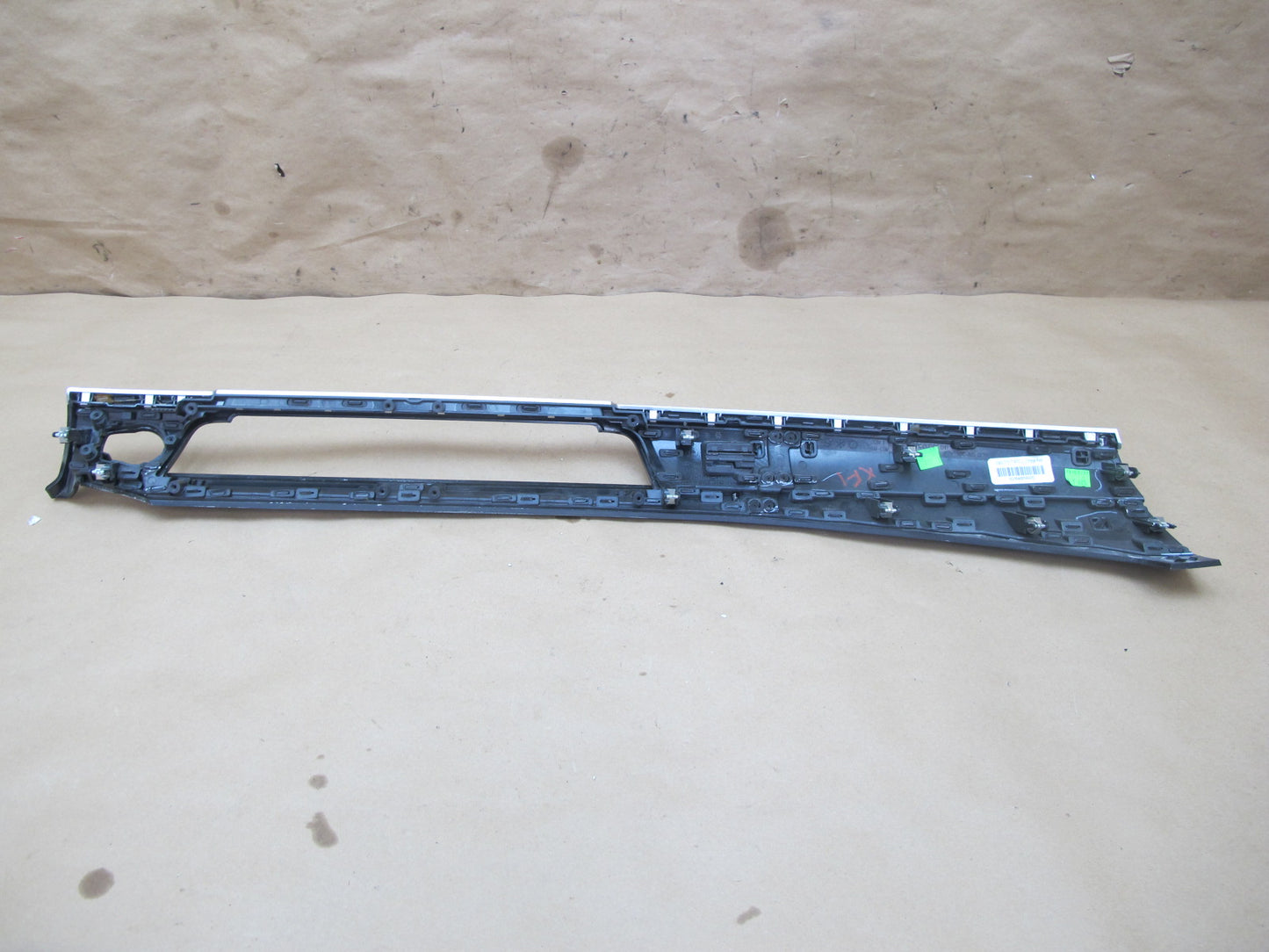 14-18 BMW F15 F16 X5 X6 Front Left & Right Dash Door Woodgrain Trim Set OEM