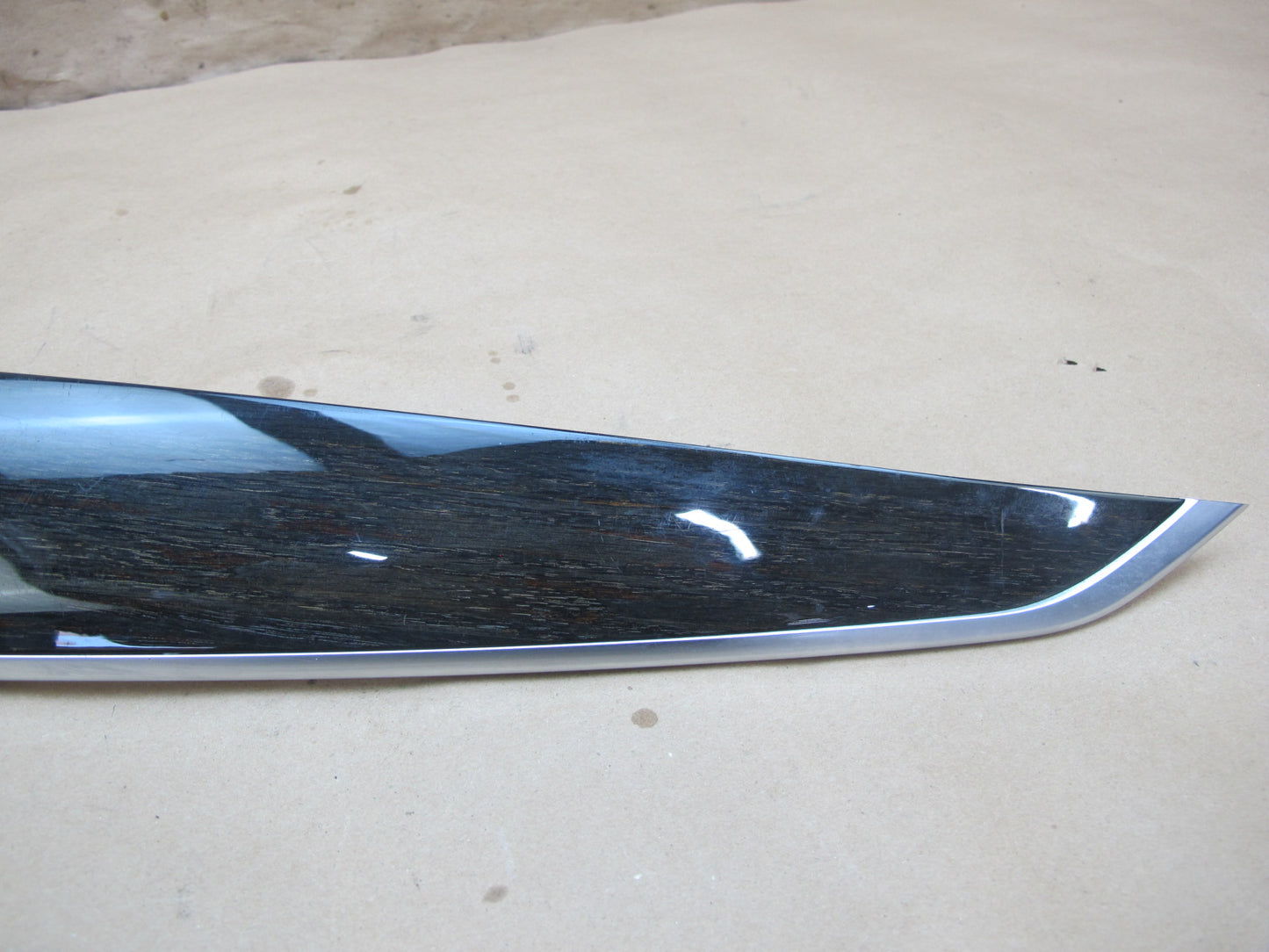 14-18 BMW F15 F16 X5 X6 Front Left & Right Dash Door Woodgrain Trim Set OEM