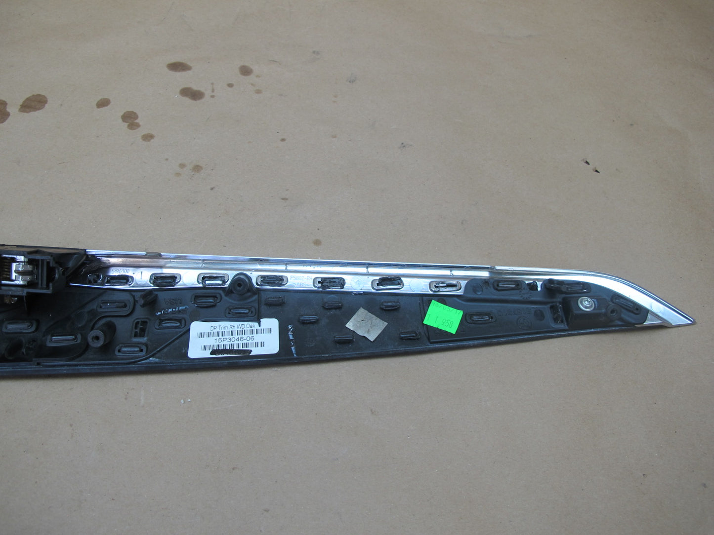 14-18 BMW F15 F16 X5 X6 Front Left & Right Dash Door Woodgrain Trim Set OEM