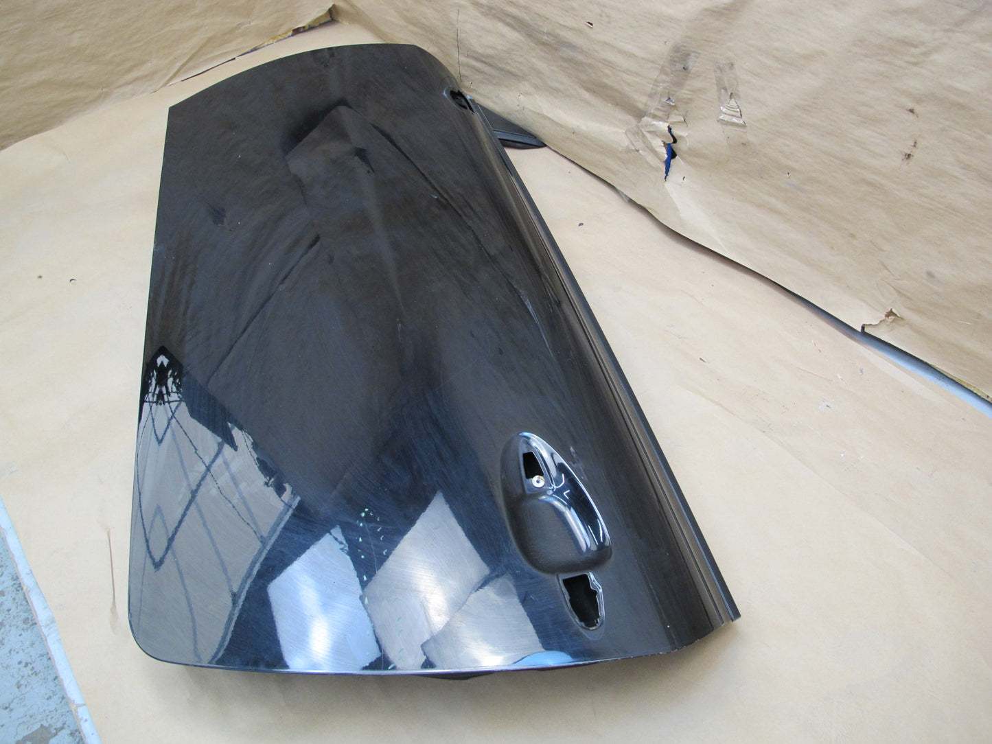 10-15 Lexus IS250 IS350 Convertible Left Driver Door Shell Panel Black OEM