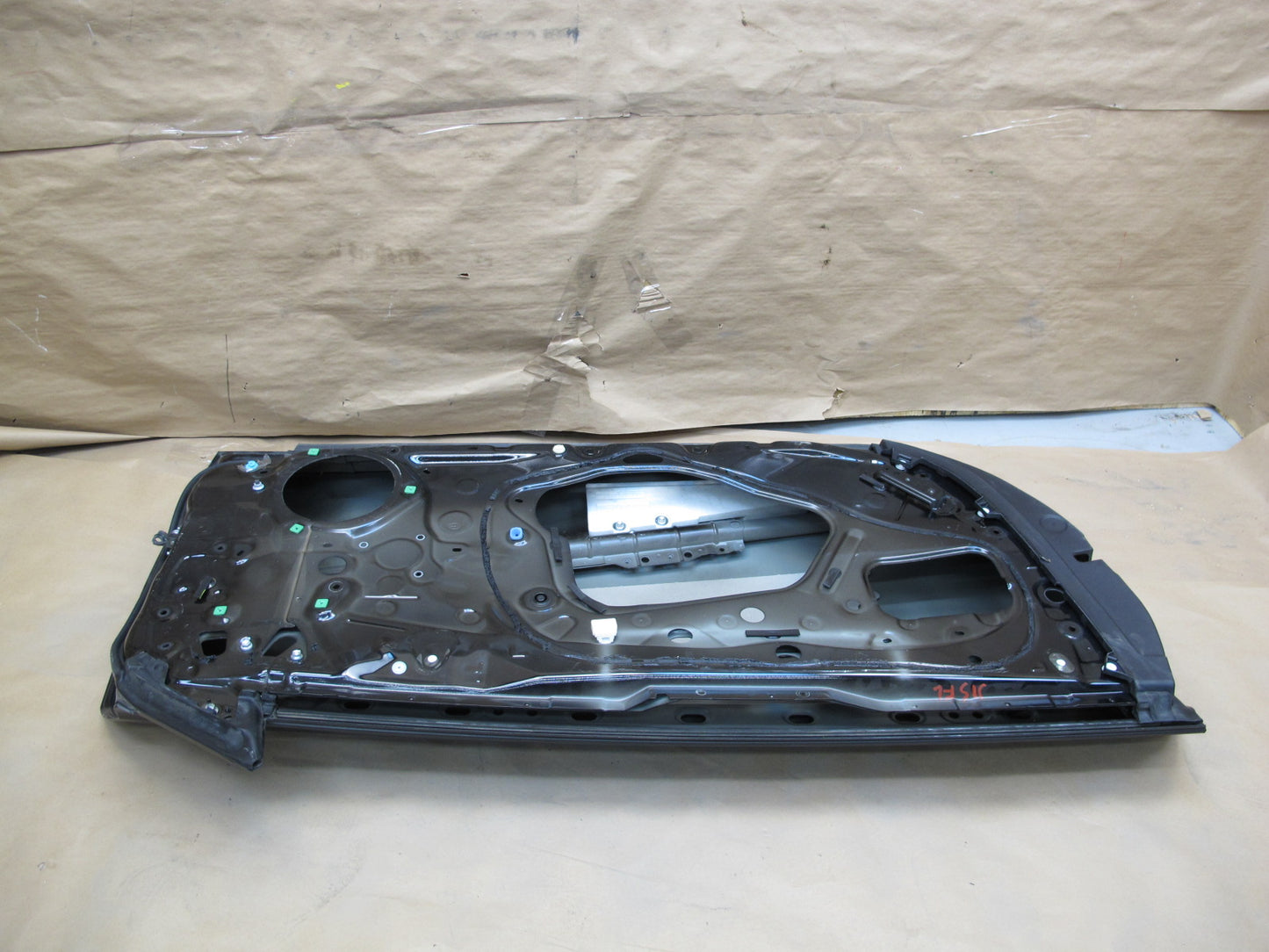 10-15 Lexus IS250 IS350 Convertible Left Driver Door Shell Panel Black OEM