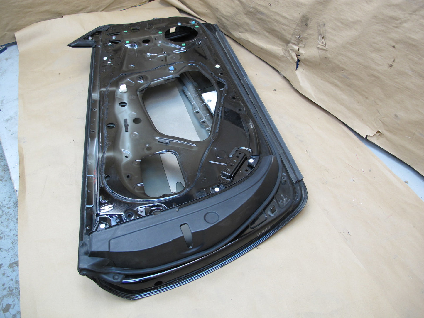 10-15 Lexus IS250 IS350 Convertible Left Driver Door Shell Panel Black OEM