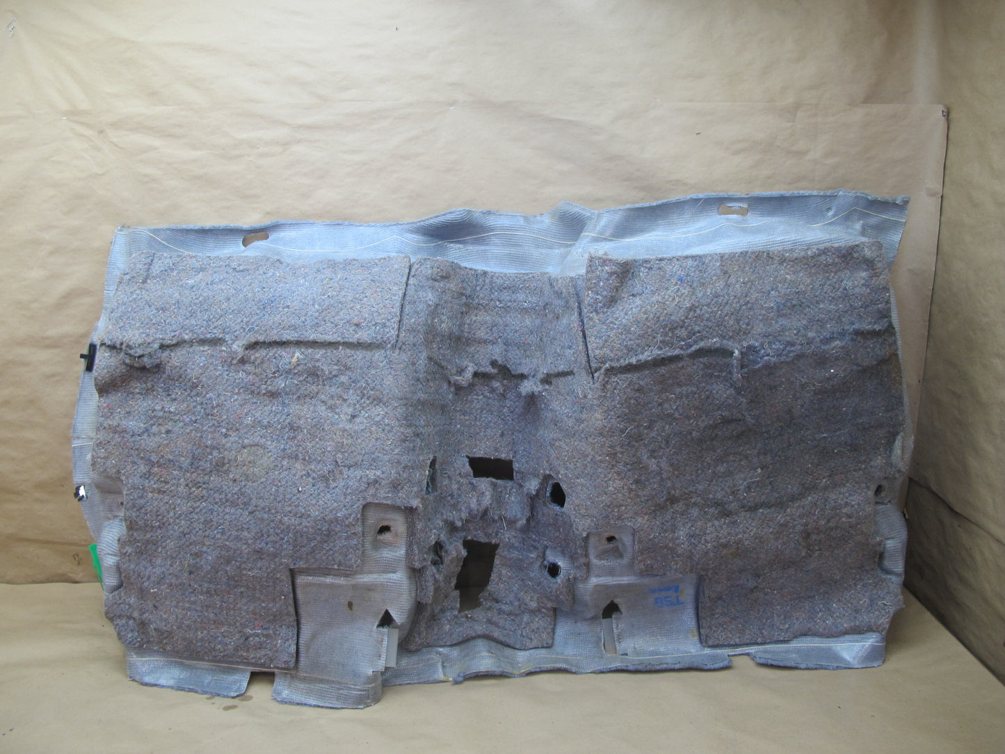 84-85 Toyota Supra MA67 Rear Floor Carpet Liner Cover OEM