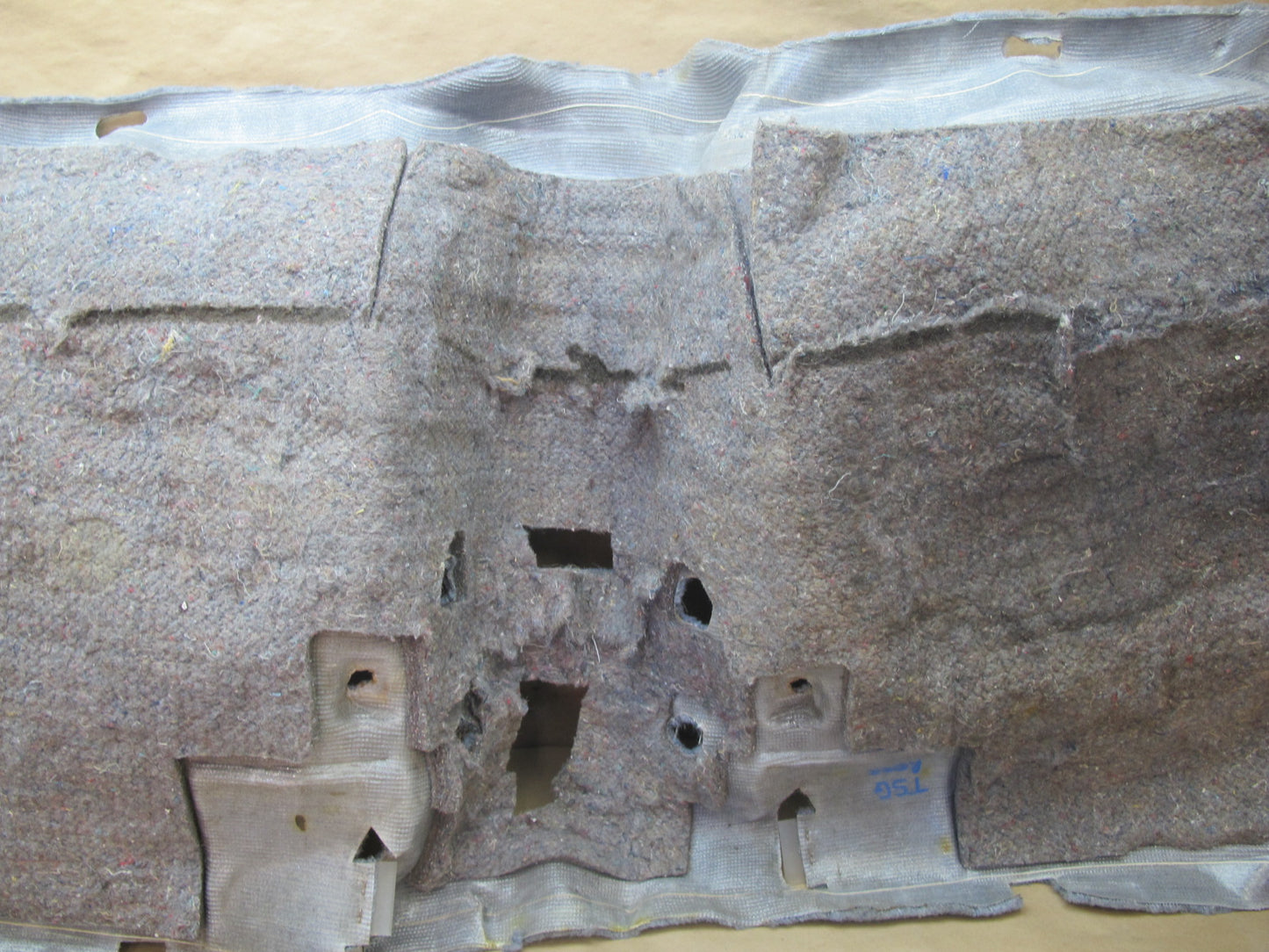 84-85 Toyota Supra MA67 Rear Floor Carpet Liner Cover OEM