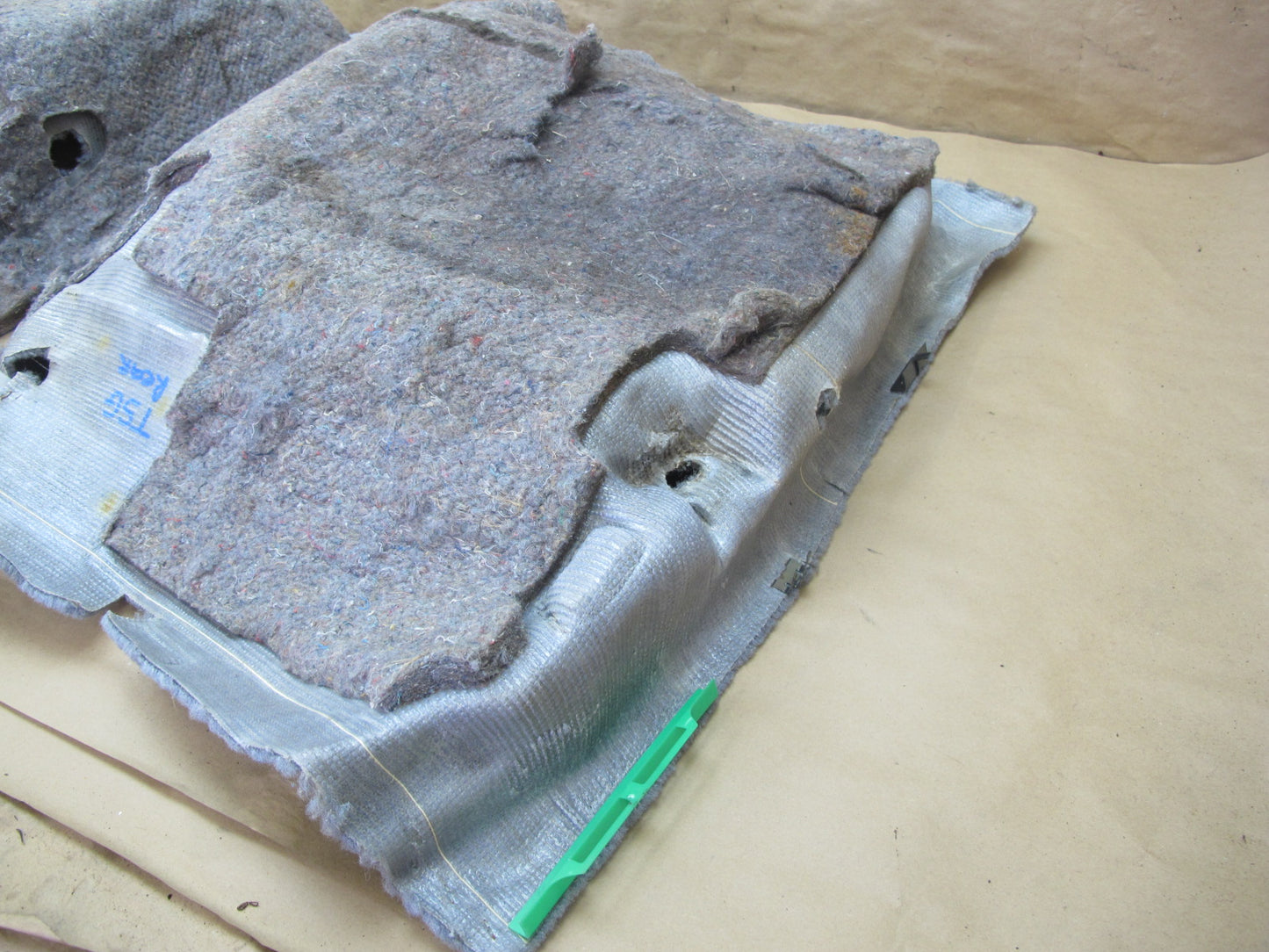 84-85 Toyota Supra MA67 Rear Floor Carpet Liner Cover OEM