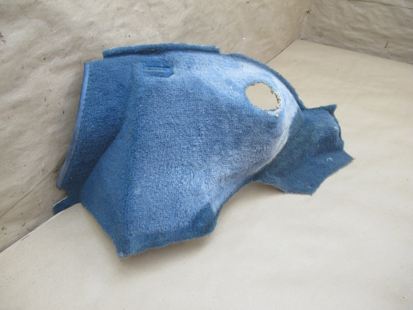 84-85 Toyota Supra MA67 Rear Right Trunk Carpet Liner Trim Cover Panel OEM