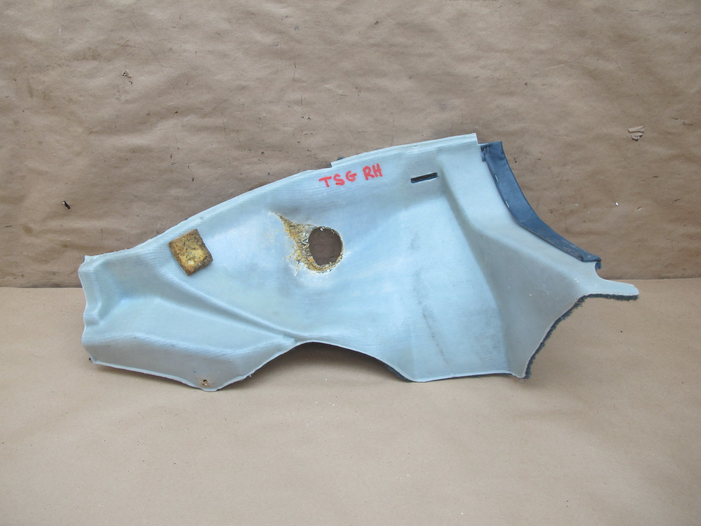 84-85 Toyota Supra MA67 Rear Right Trunk Carpet Liner Trim Cover Panel OEM