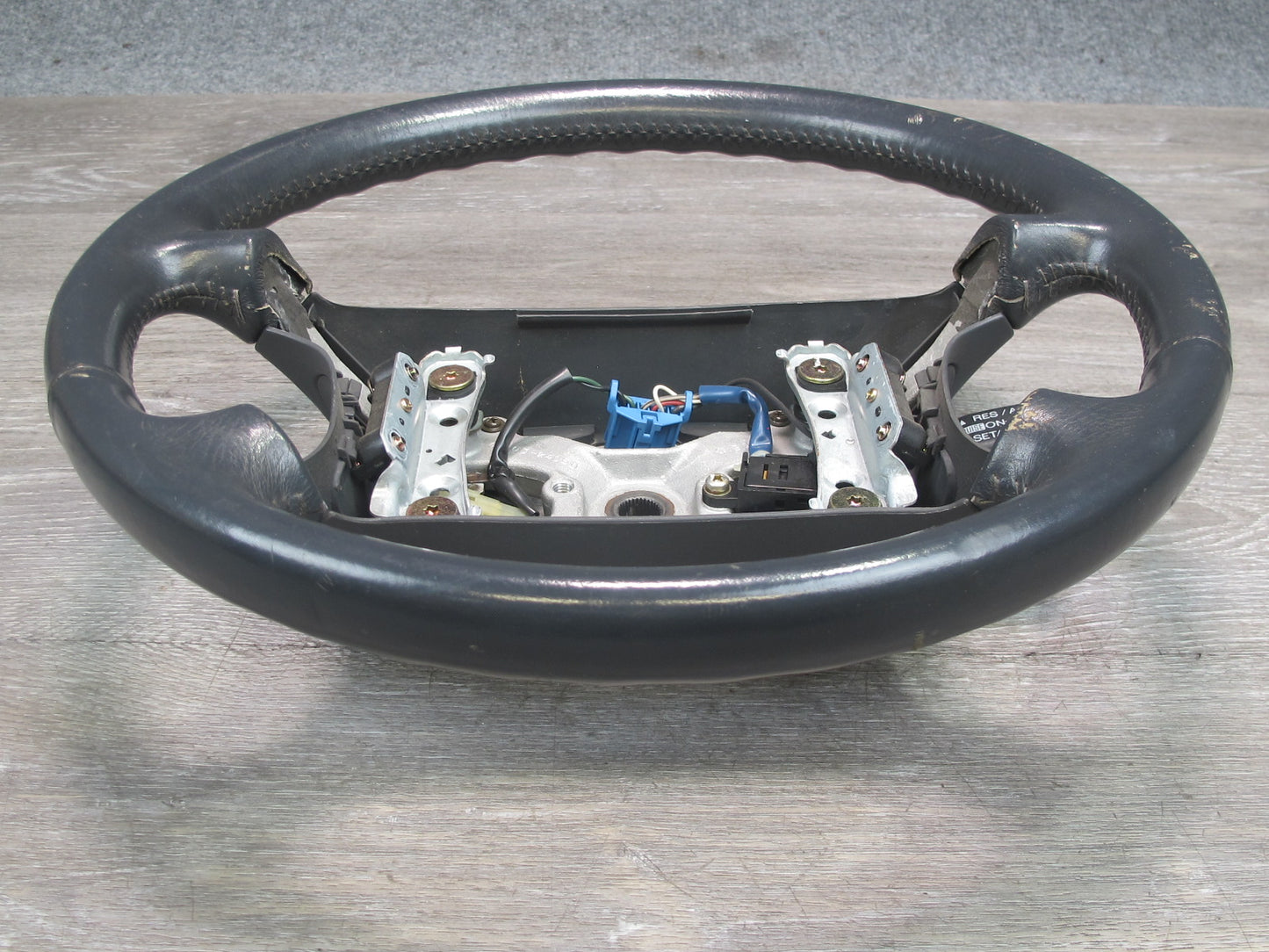 92-97 Lexus UZZ30L SC300 SC400 Leather Steering w Cruise Switch OEM
