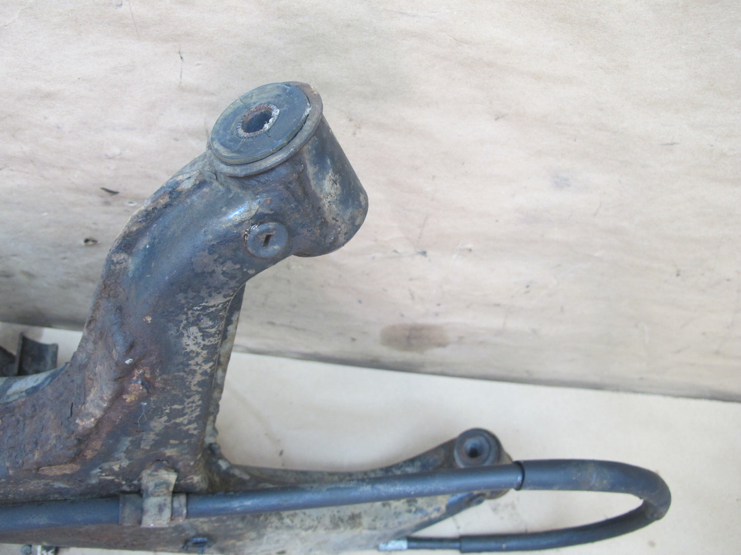 85-86 Toyota Supra MA67 Rear Right Knuckle Wheel Hub Trailing Arm OEM