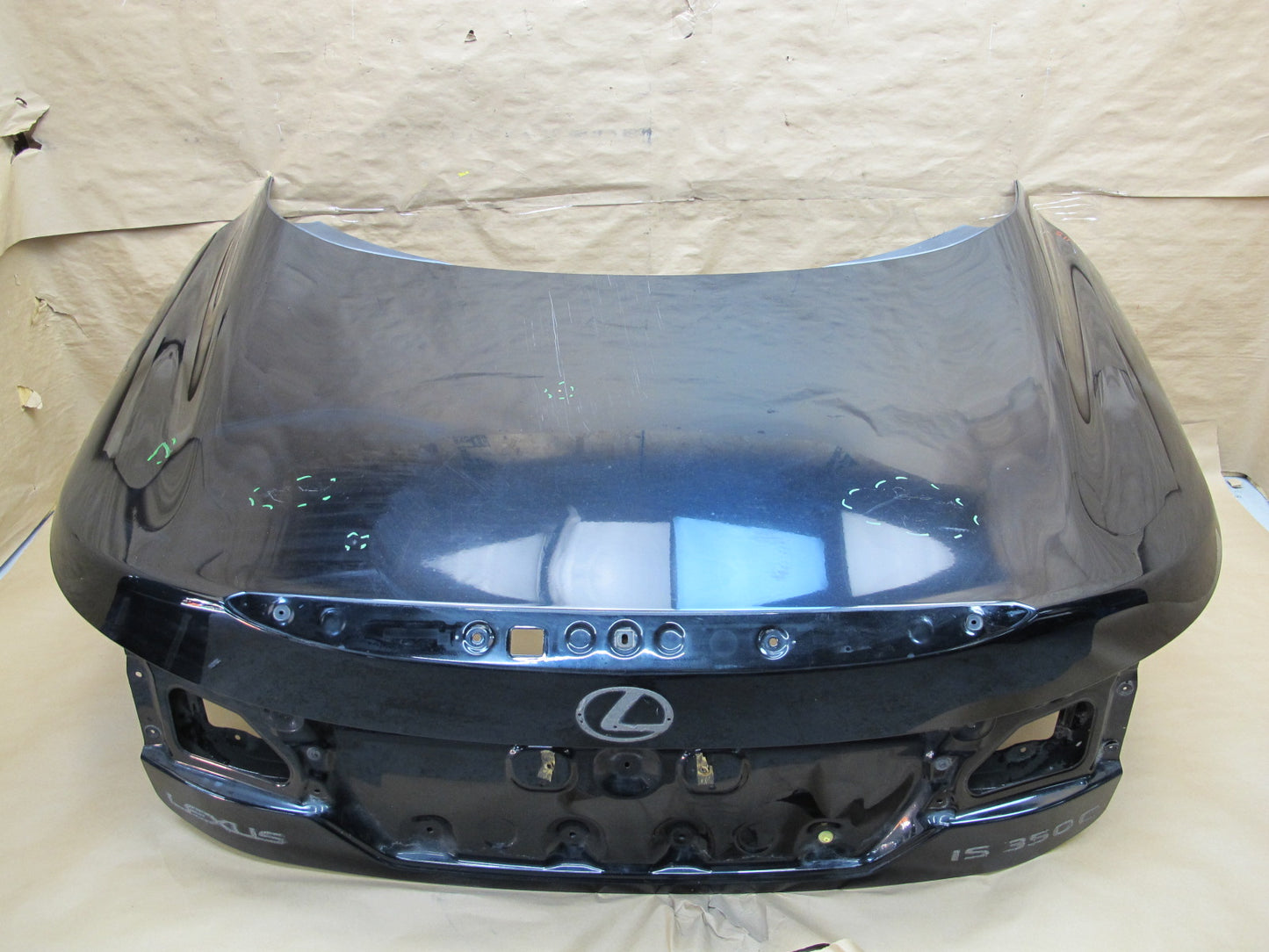 10-15 Lexus IS250 IS350 Convertible Rear Trunk Deck Lid Shell Cover Panel OEM