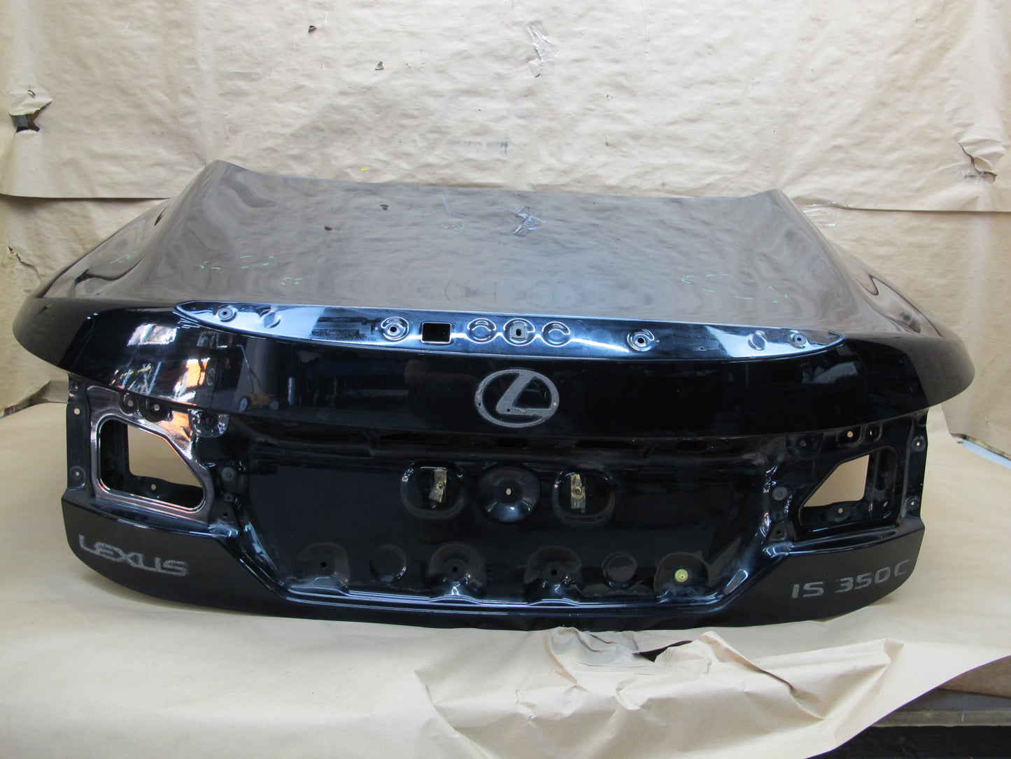 10-15 Lexus IS250 IS350 Convertible Rear Trunk Deck Lid Shell Cover Panel OEM