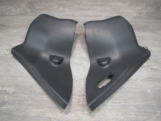 93-96 Nissan Z32 300ZX Convertible Set of 2 Center Pillar Lower Trim Panel OEM