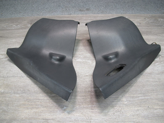 93-96 Nissan Z32 300ZX Convertible Set of 2 Center Pillar Lower Trim Panel OEM