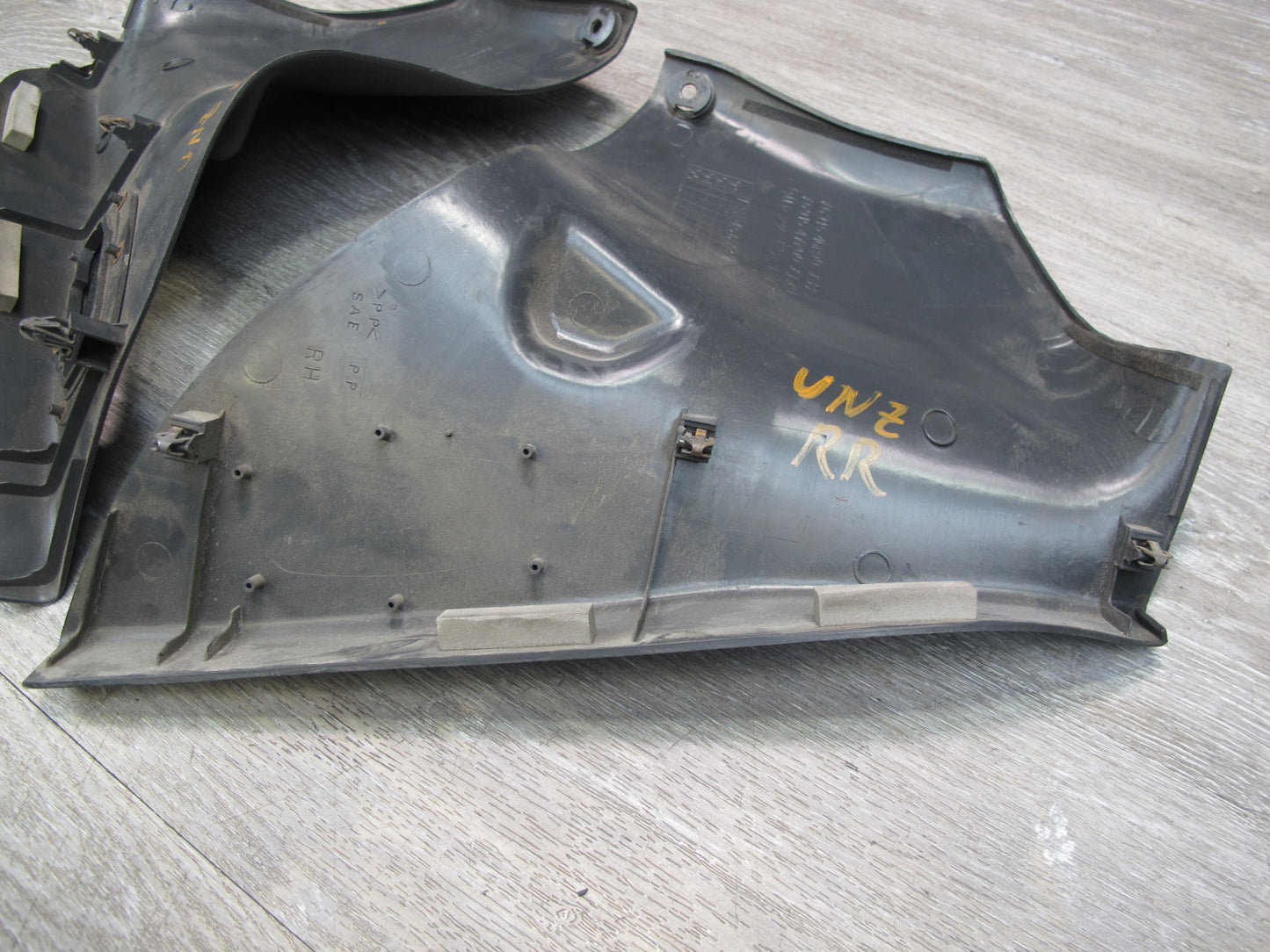 93-96 Nissan Z32 300ZX Convertible Set of 2 Center Pillar Lower Trim Panel OEM