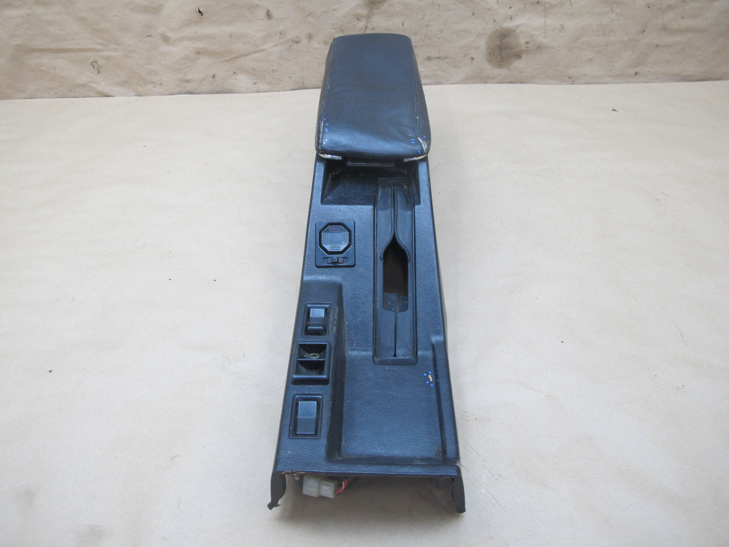 84-85 Toyota Supra MA67 Center Console Trim Cover Panel w Armrest OEM