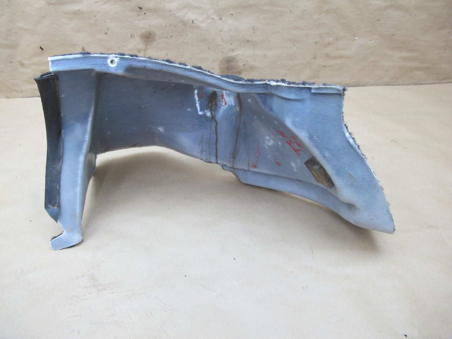 82-85 Toyota Supra MA67 Rear Left Trunk Carpet Liner Trim Cover Panel OEM