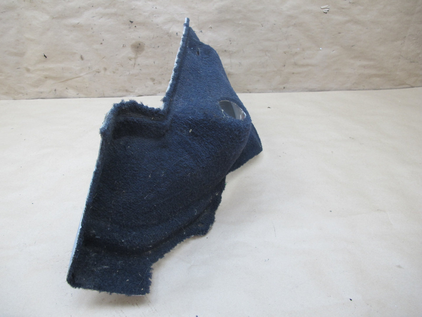82-85 Toyota Supra MA67 Rear Left Trunk Carpet Liner Trim Cover Panel OEM