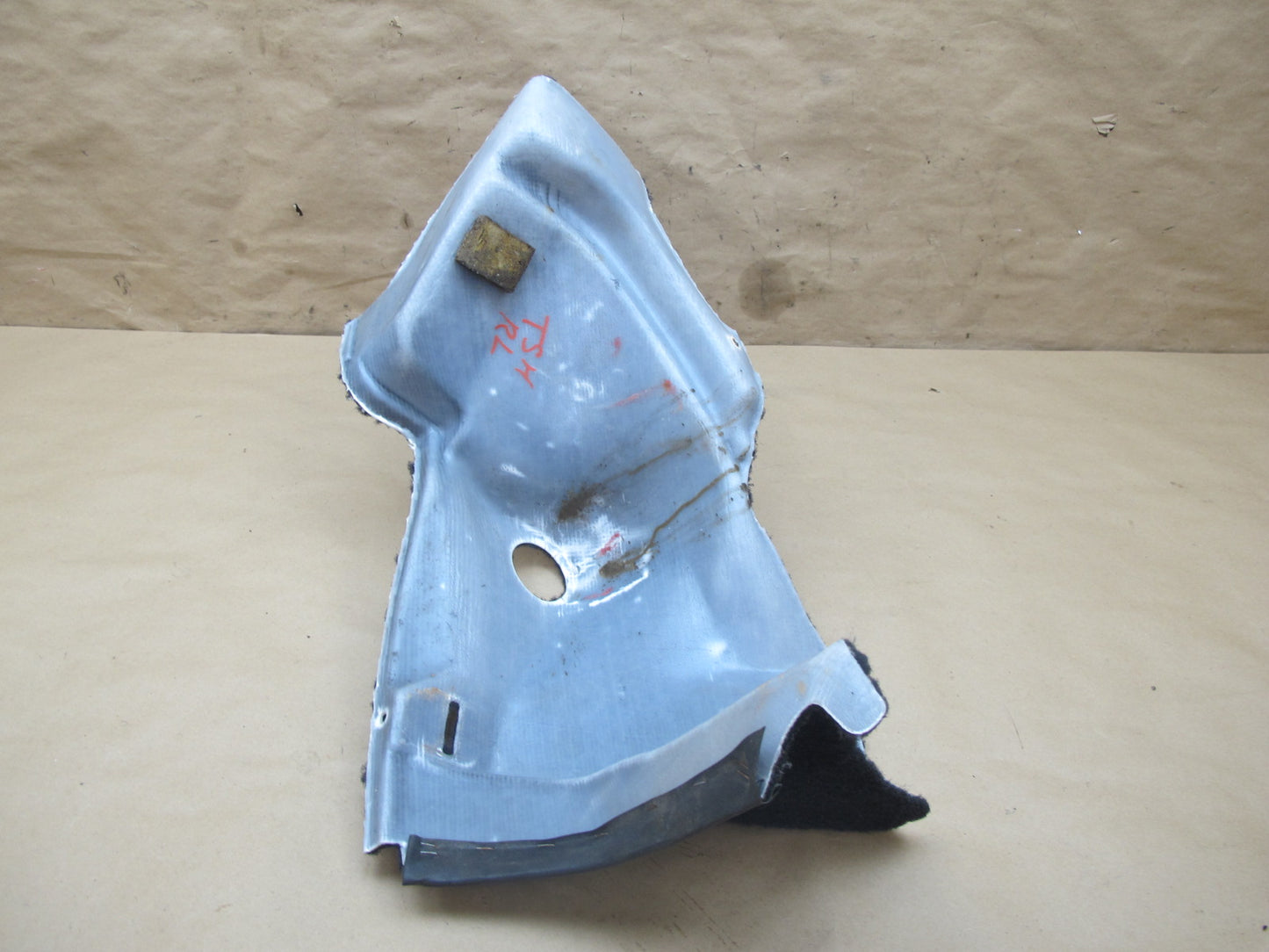 82-85 Toyota Supra MA67 Rear Left Trunk Carpet Liner Trim Cover Panel OEM