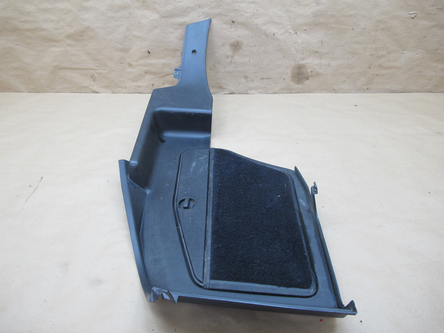 82-85 Toyota Supra MA67 Rear Left Trunk Trim Cover w Jack Access Panel OEM