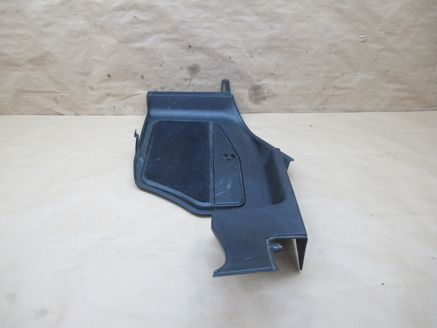 82-85 Toyota Supra MA67 Rear Left Trunk Trim Cover w Jack Access Panel OEM