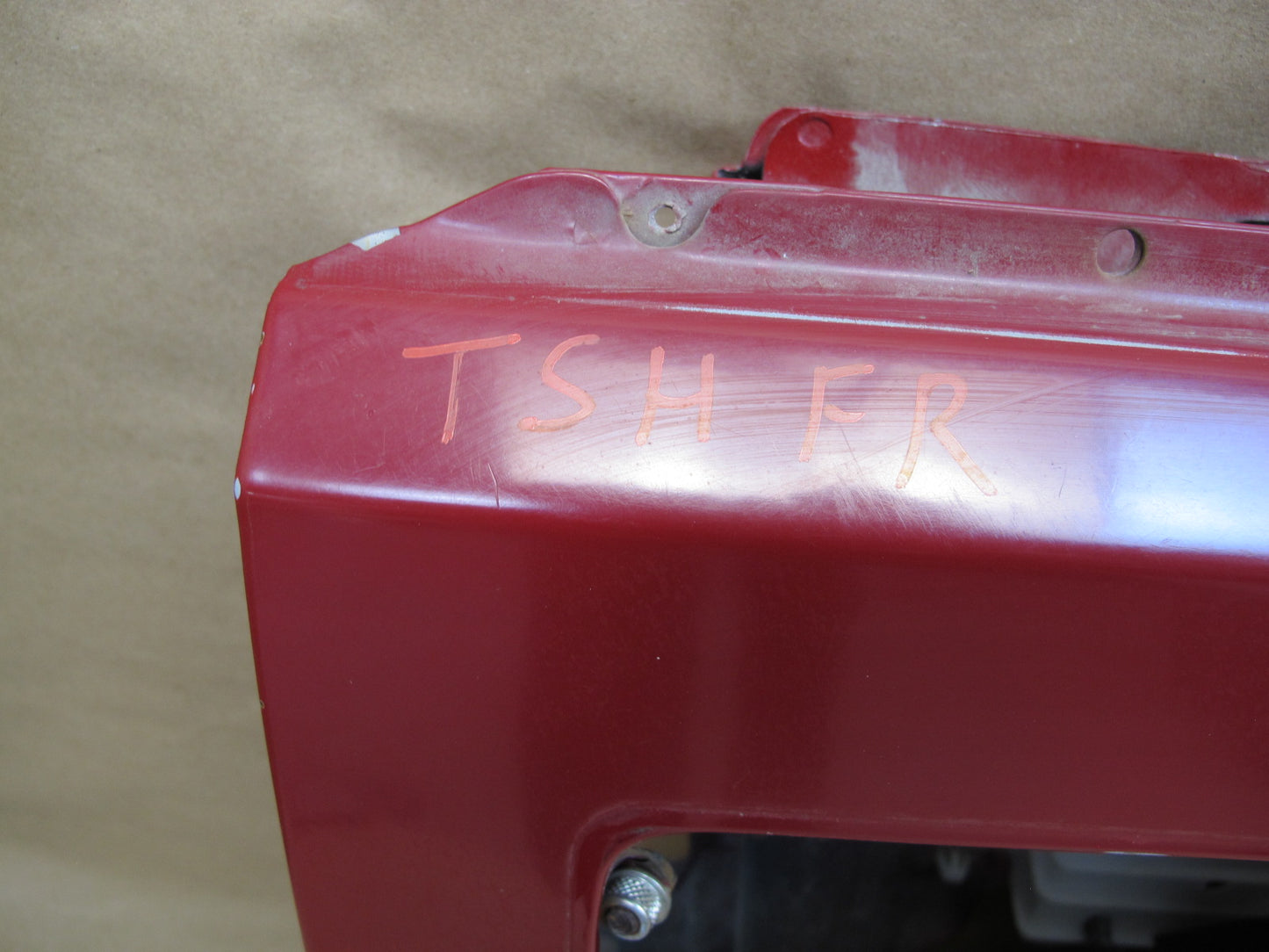 84-86 Toyota Celica Supra MA67 Right Passenger Door Shell Panel RED OEM