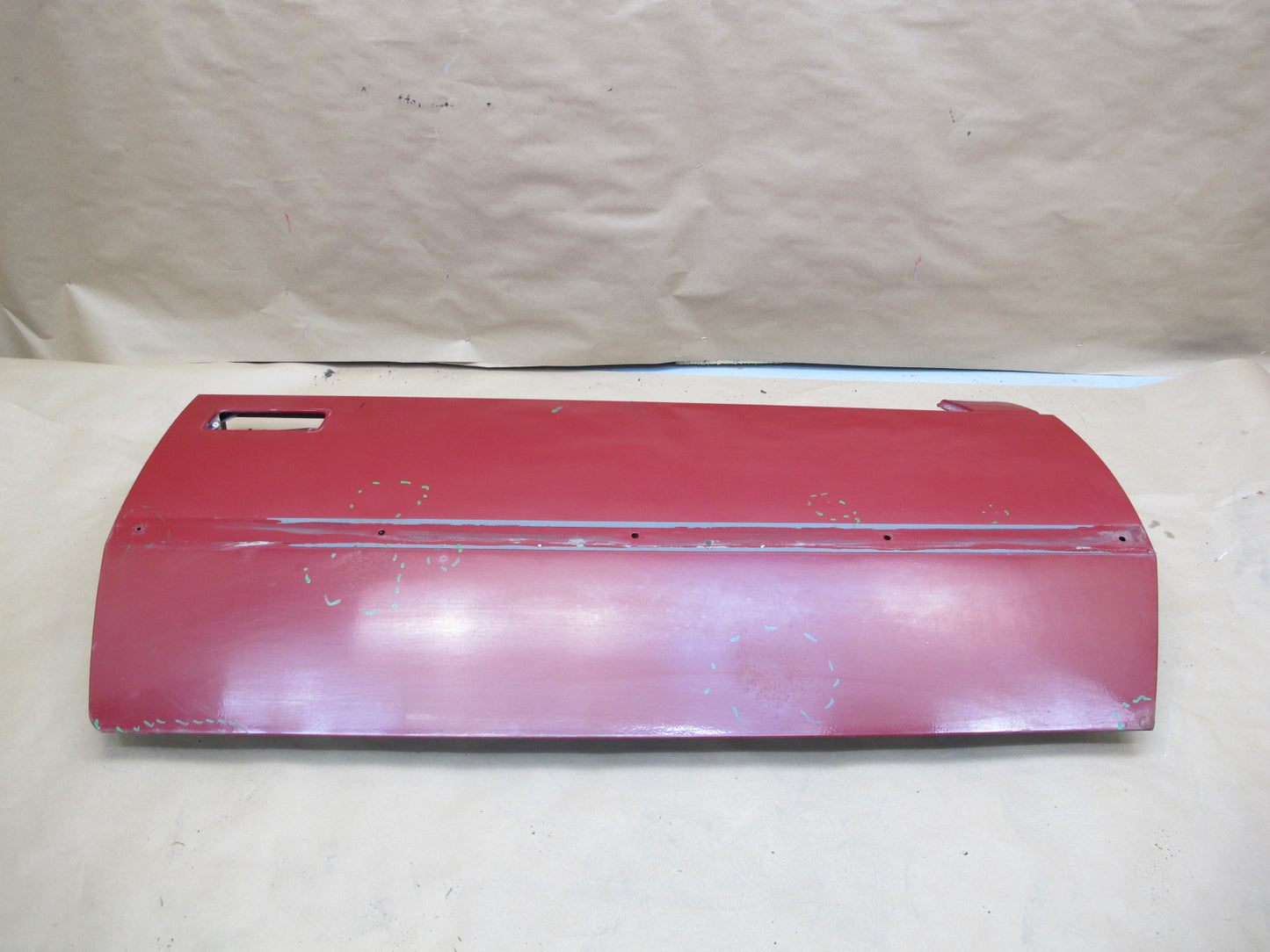 84-86 Toyota Celica Supra MA67 Right Passenger Door Shell Panel RED OEM