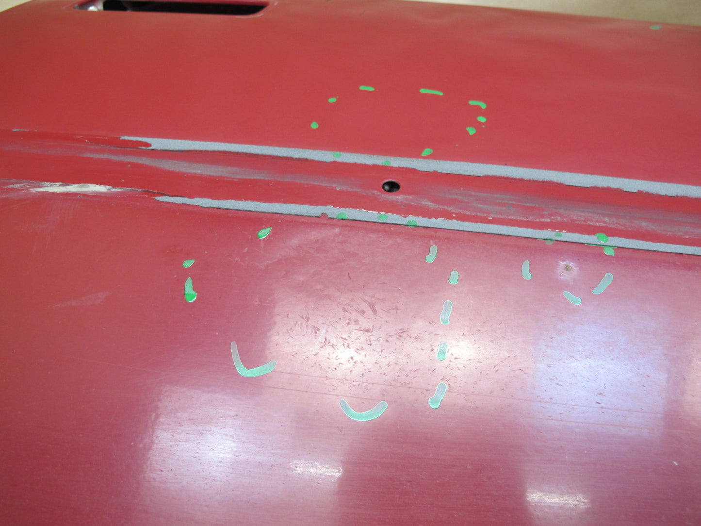 84-86 Toyota Celica Supra MA67 Right Passenger Door Shell Panel RED OEM