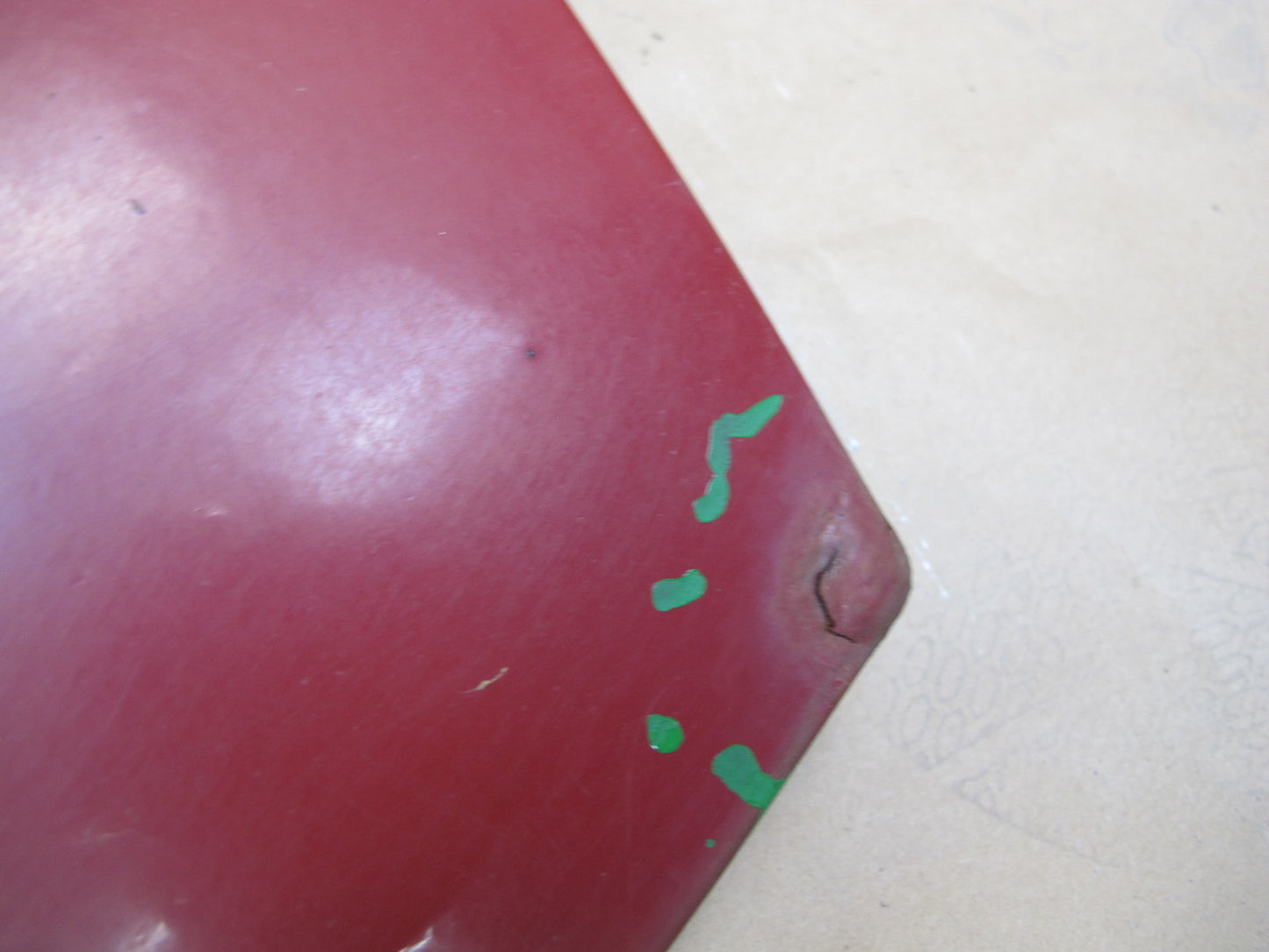 84-86 Toyota Celica Supra MA67 Right Passenger Door Shell Panel RED OEM