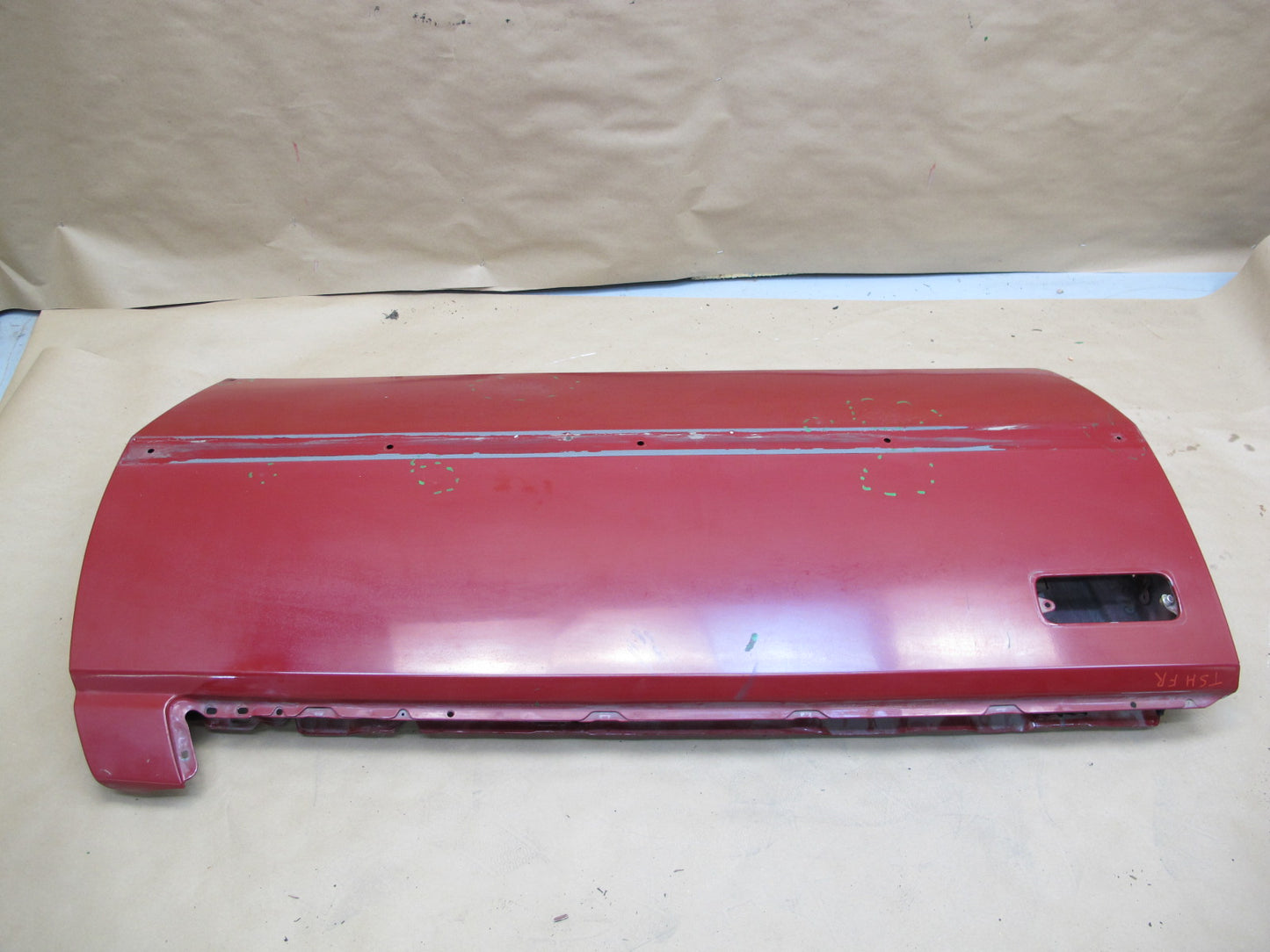 84-86 Toyota Celica Supra MA67 Right Passenger Door Shell Panel RED OEM