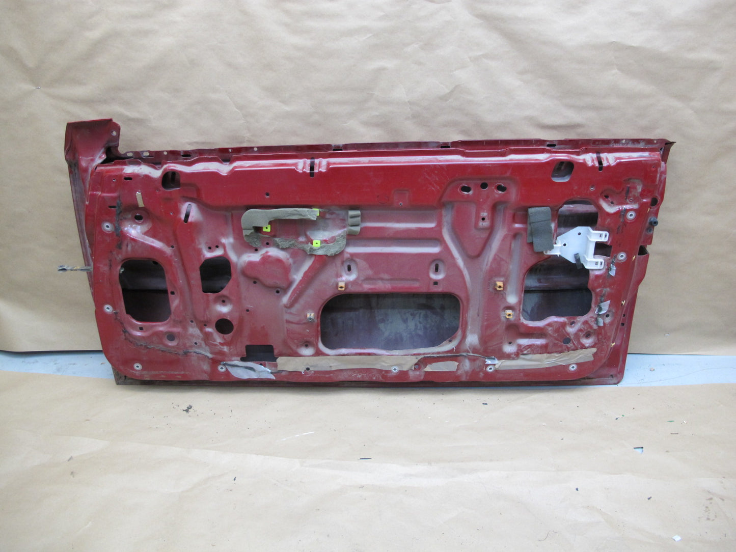 84-86 Toyota Celica Supra MA67 Right Passenger Door Shell Panel RED OEM