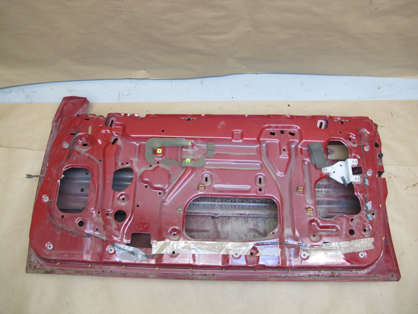 84-86 Toyota Celica Supra MA67 Right Passenger Door Shell Panel RED OEM