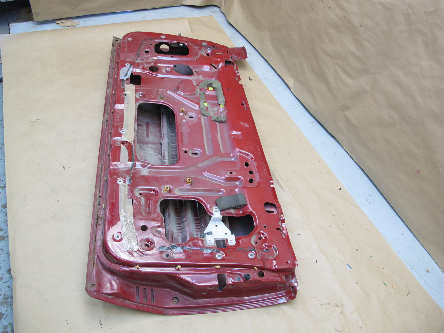 84-86 Toyota Celica Supra MA67 Right Passenger Door Shell Panel RED OEM