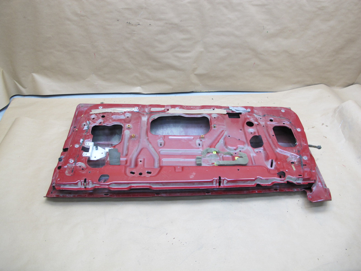 84-86 Toyota Celica Supra MA67 Right Passenger Door Shell Panel RED OEM
