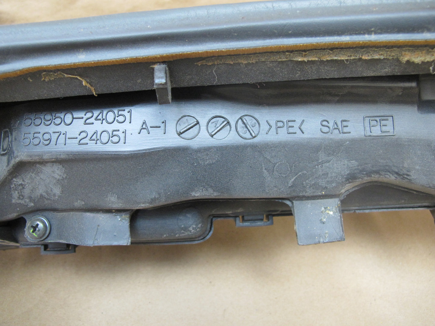 93-96 Lexus UZZ30L SC300 SC400 Dashboard Dash Instrument Trim Cover Panel OEM