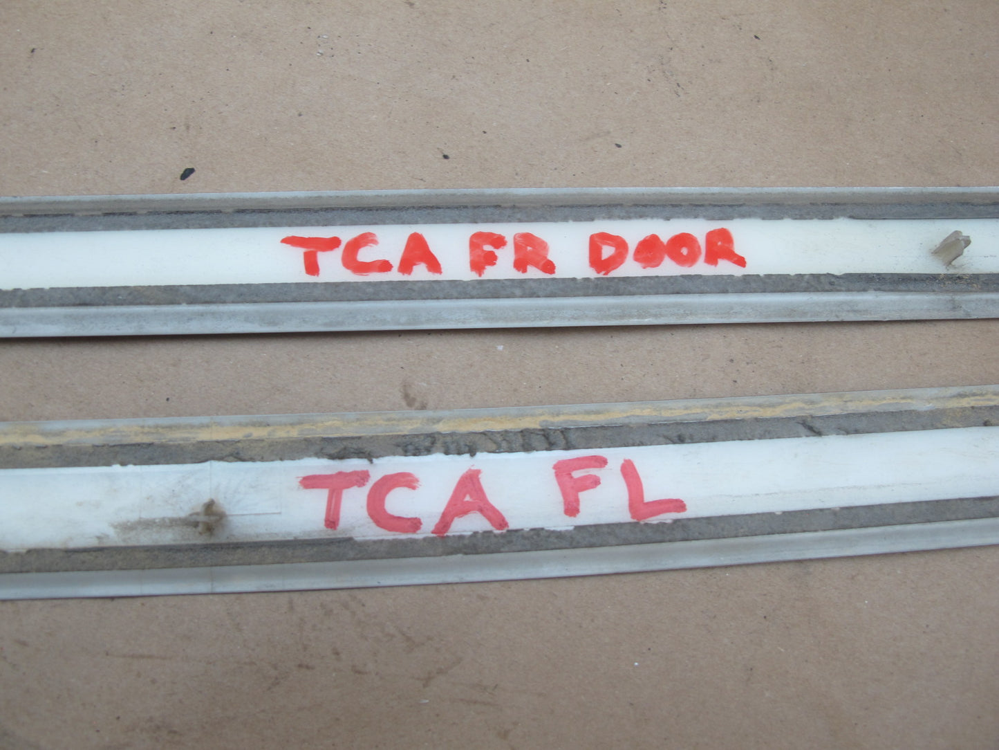 92-96 Toyota Cresta JZX90 Set of 4 Front & Rear Door Trim Molding Cover OEM