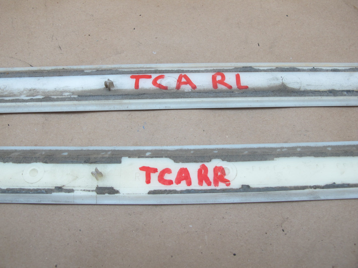 92-96 Toyota Cresta JZX90 Set of 4 Front & Rear Door Trim Molding Cover OEM