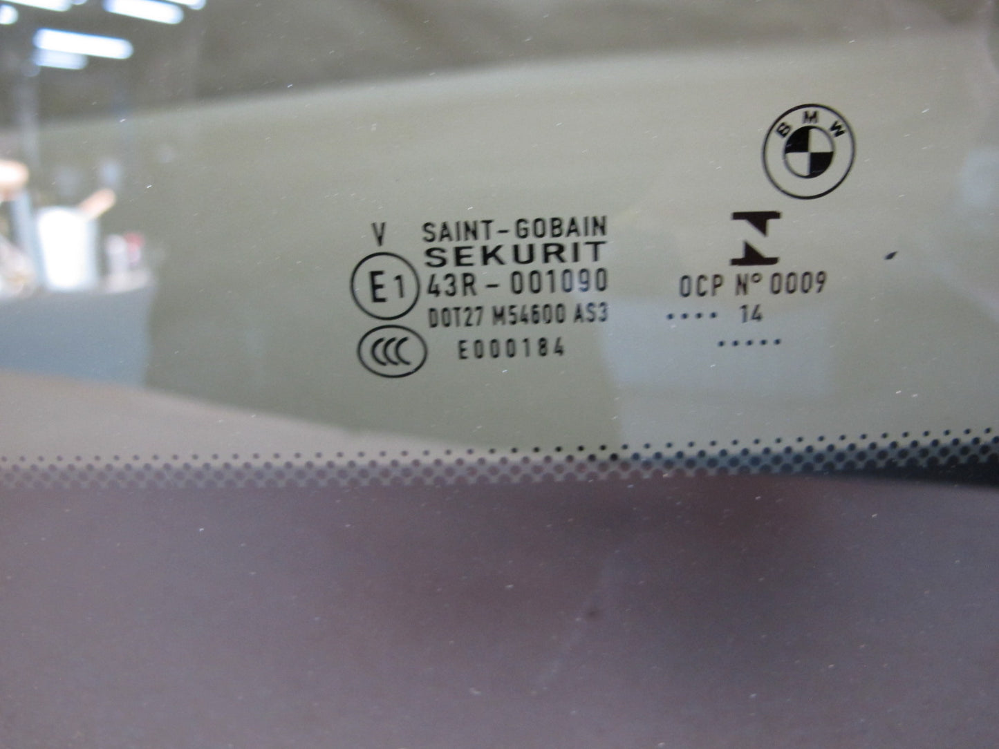 11-16 BMW F10 5-SERIES Sunroof Moon Roof Glass Window Panel 7399483 OEM