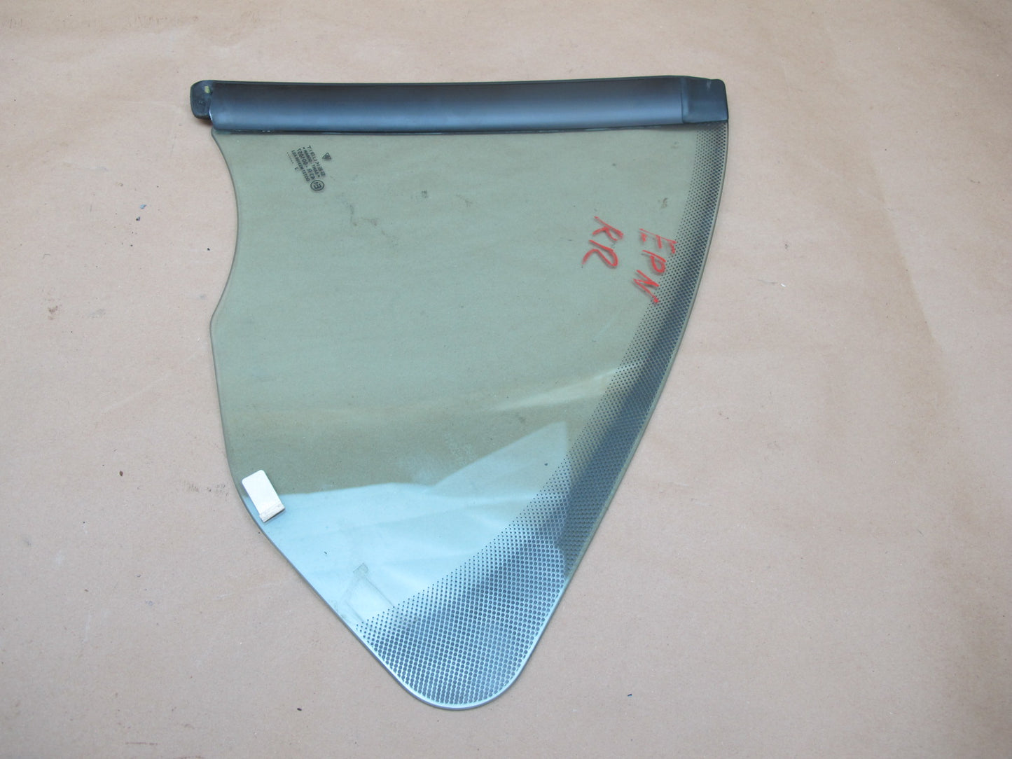 1999-2005 Porsche 911 996 Convertible Rear Right Pass Side Quarter Window Glass