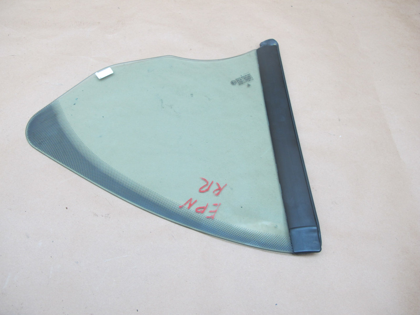 1999-2005 Porsche 911 996 Convertible Rear Right Pass Side Quarter Window Glass