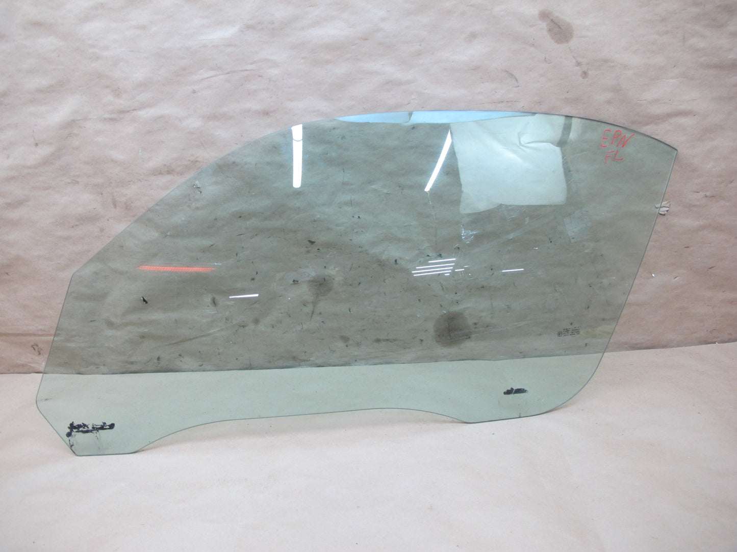 1999-2005 Porsche 911 996 Convertible Front Left Driver Side Door Window Glass