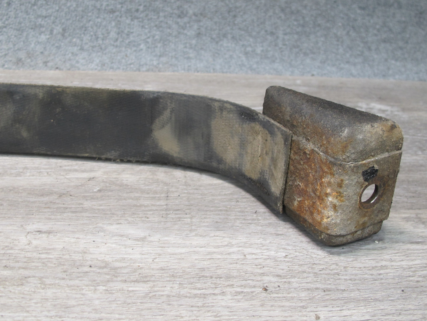79-83 Datsun Nissan 280ZX S130 Set of 2 Fuel Gas Tank Strap Mount Bracket OEM